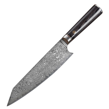 couteau japonais damas chef Kiritsuke - Duocuisine