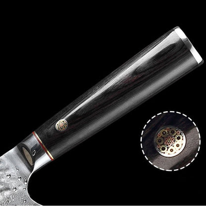 couteau japonais damas chef Kiritsuke - Duocuisine