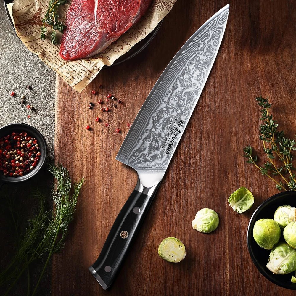 couteau japonais de chef Turwho - Duocuisine