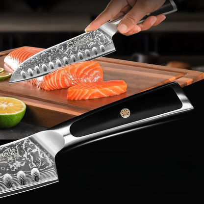 Couteau Japonais Santoku Sunnecko - Duocuisine