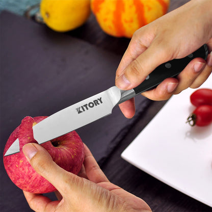 Couteau utilitaire Kitory | Lame 10 cm Acier Allemand - Duocuisine