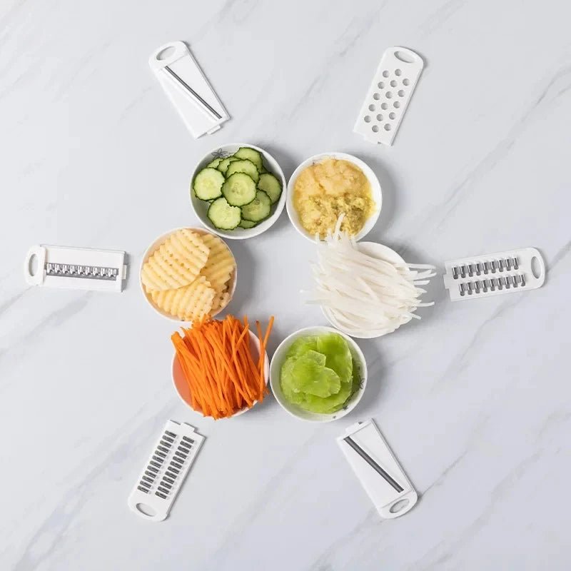 CutShredGrater™ râpe à légumes manuelle avec lames et ces légumes