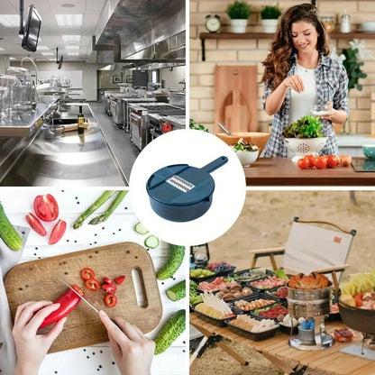 CutShredGrater™ râpe à légumes manuelle voyant l'utilisateur