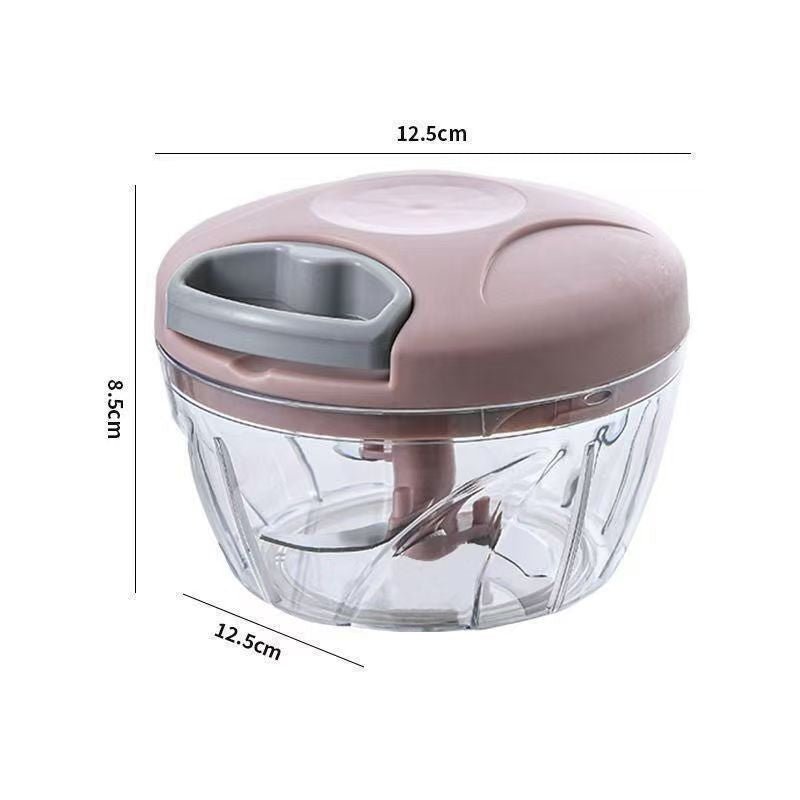 Hachoir à main rose 500 ml