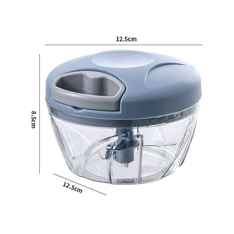 Hachoir à main bleu 500 ml