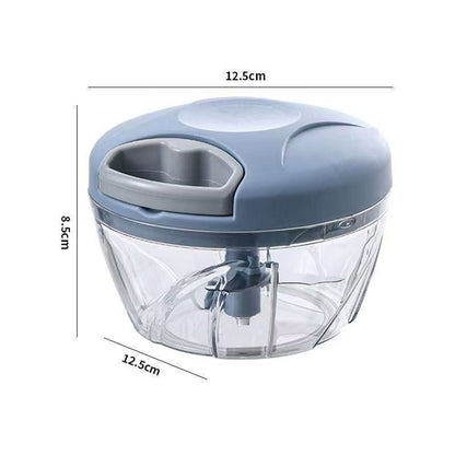Hachoir à main bleu 500 ml