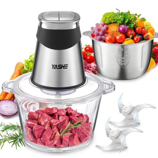 Hachoir électrique | Double Bol 500W - Duocuisine