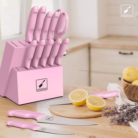 set de couteaux de cuisine imarku 14 pieces