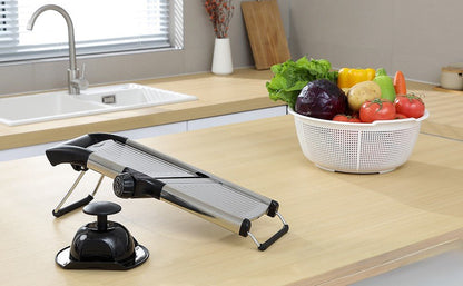 Mandoline Cuisine Trancheuse | Réglable Inox - Duocuisine