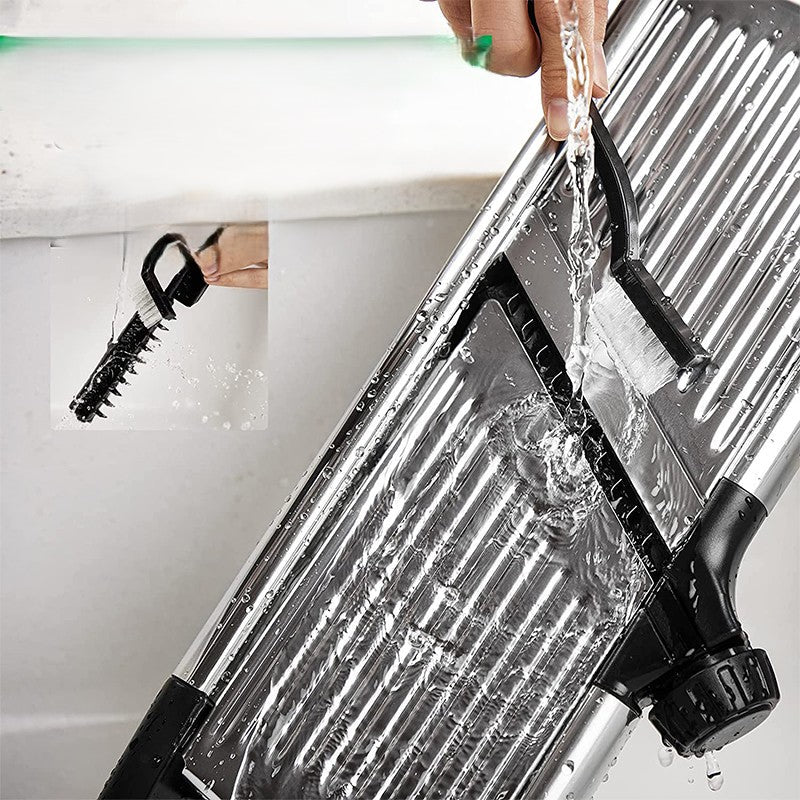 Mandoline Cuisine Trancheuse | Réglable Inox - Duocuisine