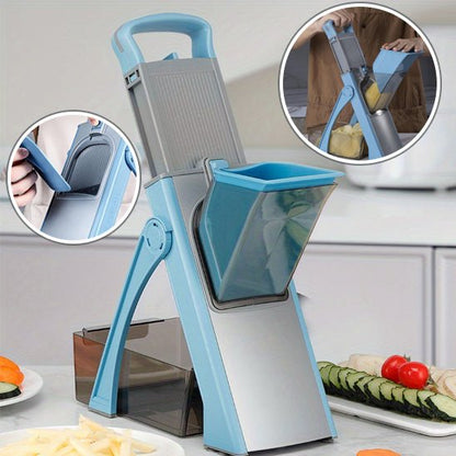 Mandoline de Cuisine Polyvalente – 5 Types de Découpes - Duocuisine