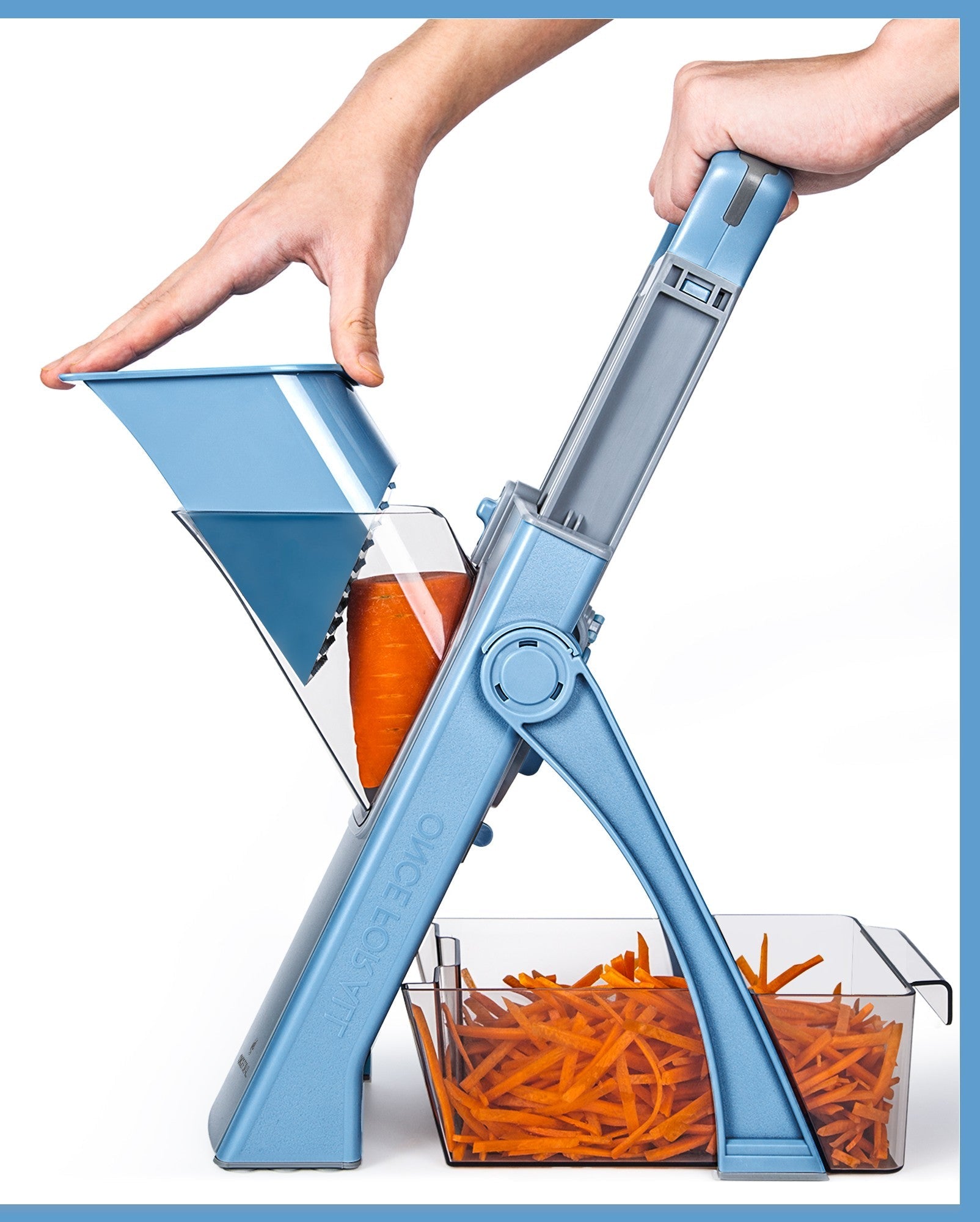 Mandoline de Cuisine Polyvalente – 5 Types de Découpes - Duocuisine