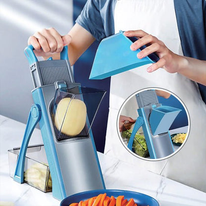 Mandoline de Cuisine Polyvalente – 5 Types de Découpes - Duocuisine
