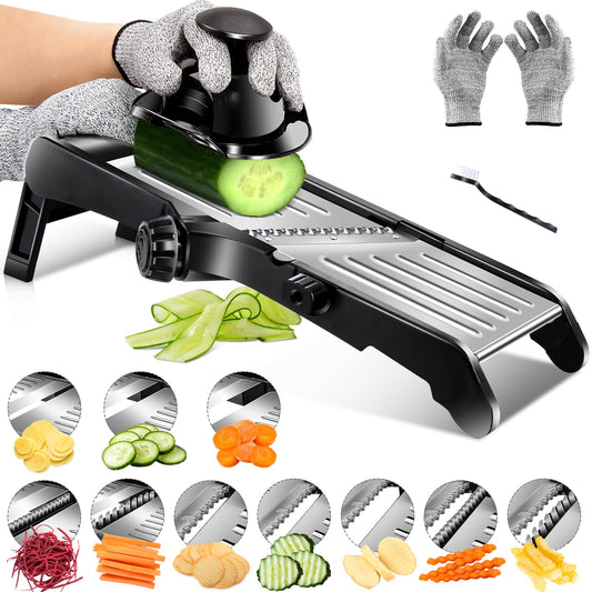 mandoline professionnelle 10 en 1 - Duocuisine