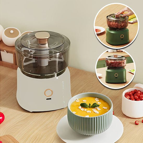 Mini-hachoir électrique  – nettoyage facile au lave-vaisselle