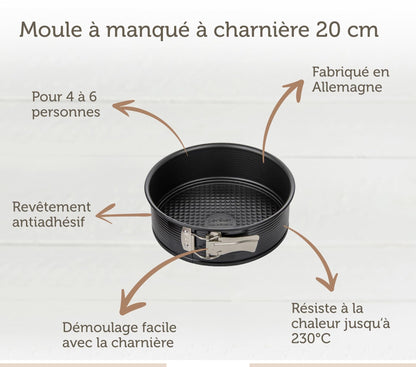Moule à charniere | Antiadhésif - Duocuisine