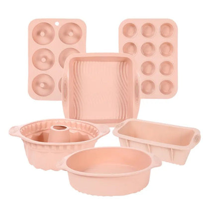 Set moules silicone | Gâteaux, muffins, desserts - Duocuisine