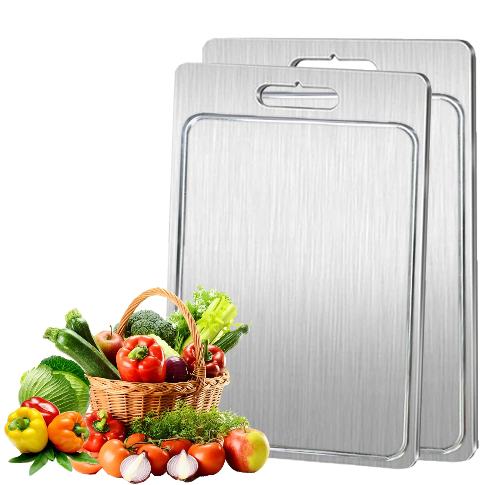 Planche à Découper Acier Inox Benustra - Duocuisine