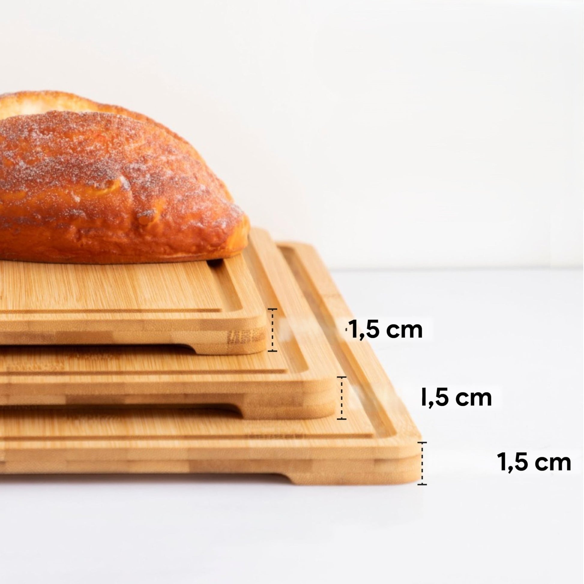 Planche à Découper Bois de Bambou Zekhome - Duocuisine