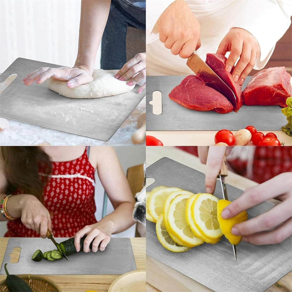 Planche à Découper Titane Yamato - Duocuisine