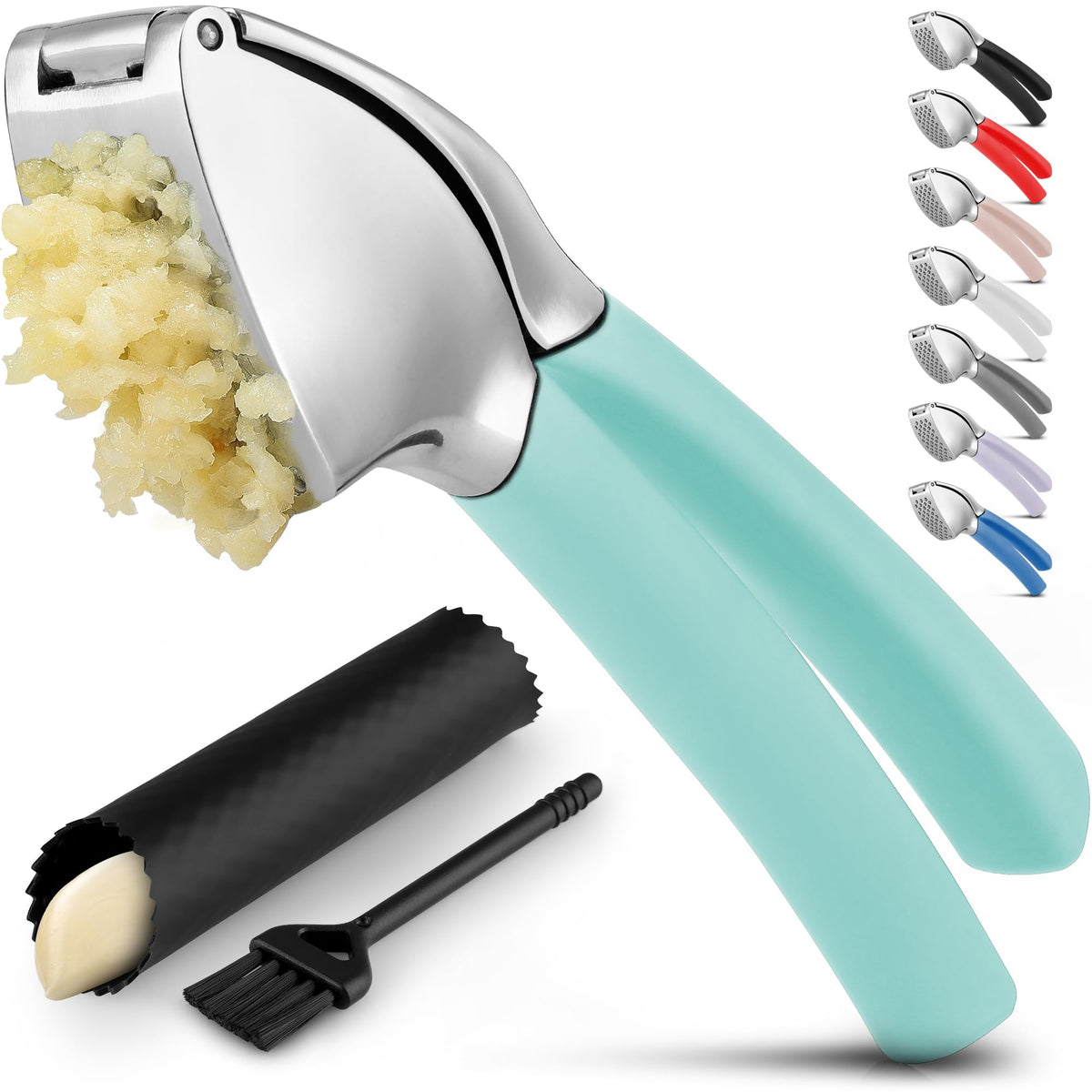 Presse-Ail Inox Multifonction | 7 Couleurs - Duocuisine