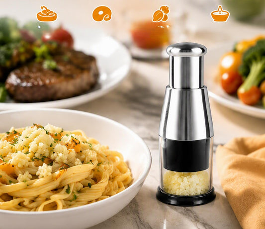 Presse-Ail Manuel | Multifonction Inox - Duocuisine