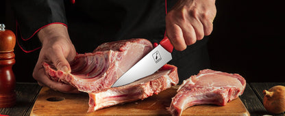 Couteau de chef Imarku coupe de la viande
