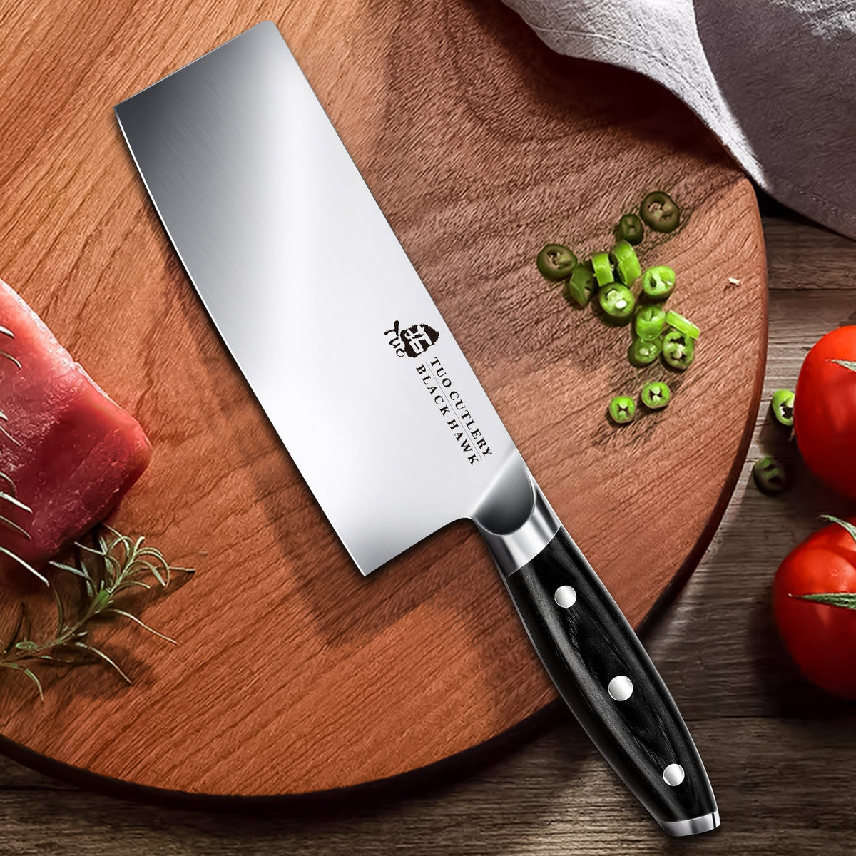 Set de Couteaux de Cuisine Tuo 8 Pièces - Duocuisine