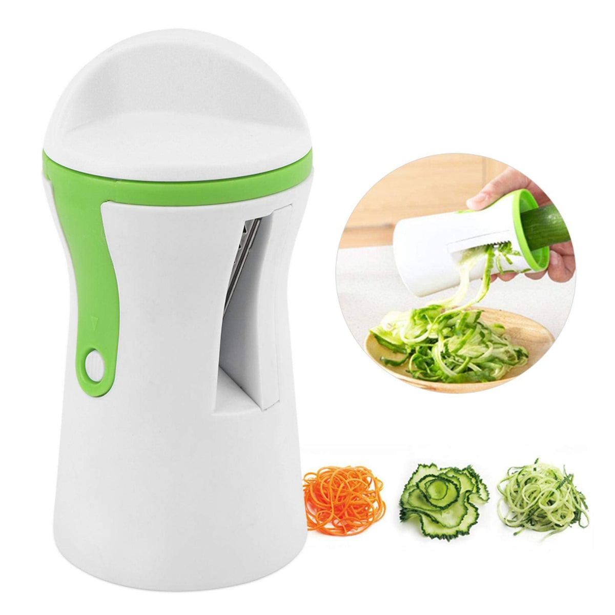 "VegetableSpiralizer™ | Trancheuse à Spirale Légumes & Concombre | Duocuisine" - Duocuisine