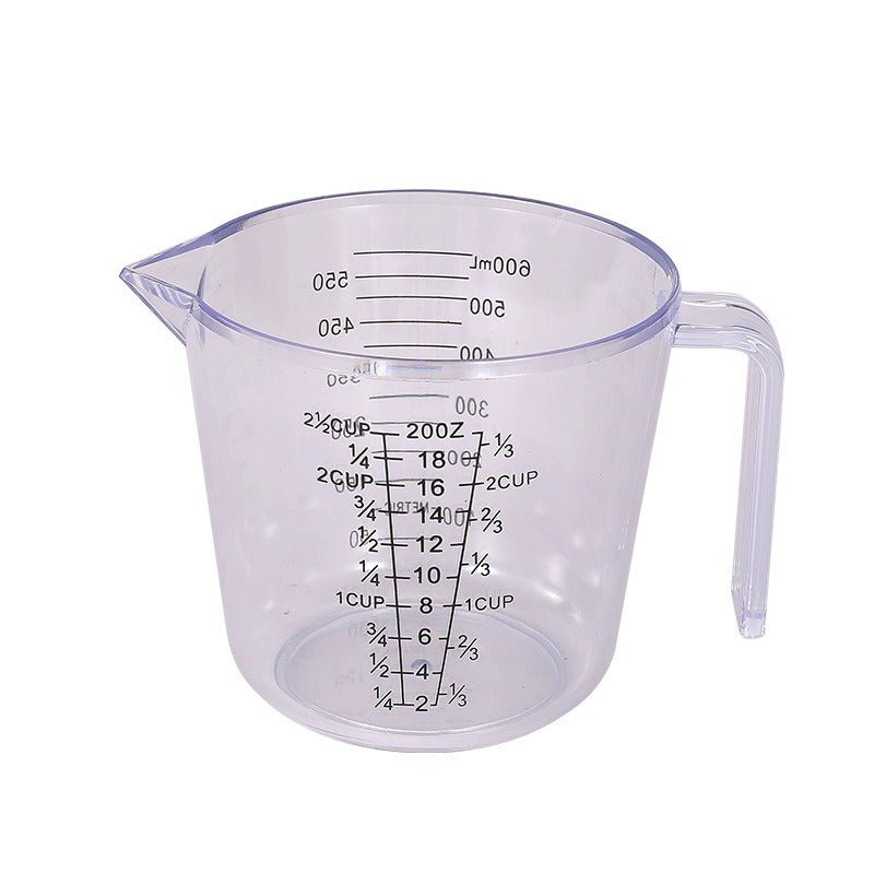 Verre doseur — comparaison des 4 tailles disponibles